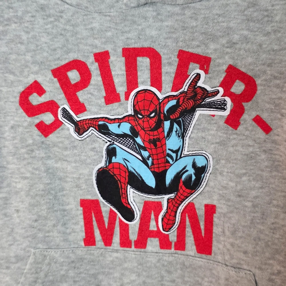Marvel - Gray Spider-Man Hoodie and Pants Toddler Boy Set
